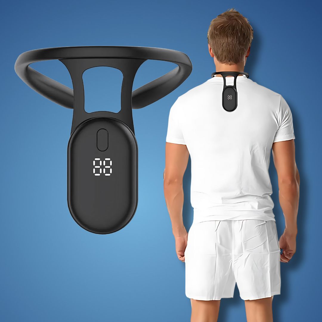 Neck Traction Device Real-Time Feedback USB Rechargeable