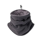 Neck Warmer Multifunctional Breathable Fleece Adjustable Cord