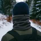 Neck Warmer Multifunctional Breathable Fleece Adjustable Cord