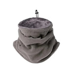 Neck Warmer Multifunctional Breathable Fleece Adjustable Cord