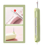 Needle Threader & Seam Ripper Dual-Ended Stainless Steel Loop