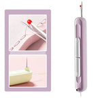 Needle Threader & Seam Ripper Dual-Ended Stainless Steel Loop