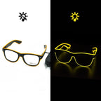 Neon Glasses EL Wire Three Light Modes