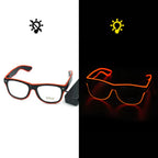 Neon Glasses EL Wire Three Light Modes