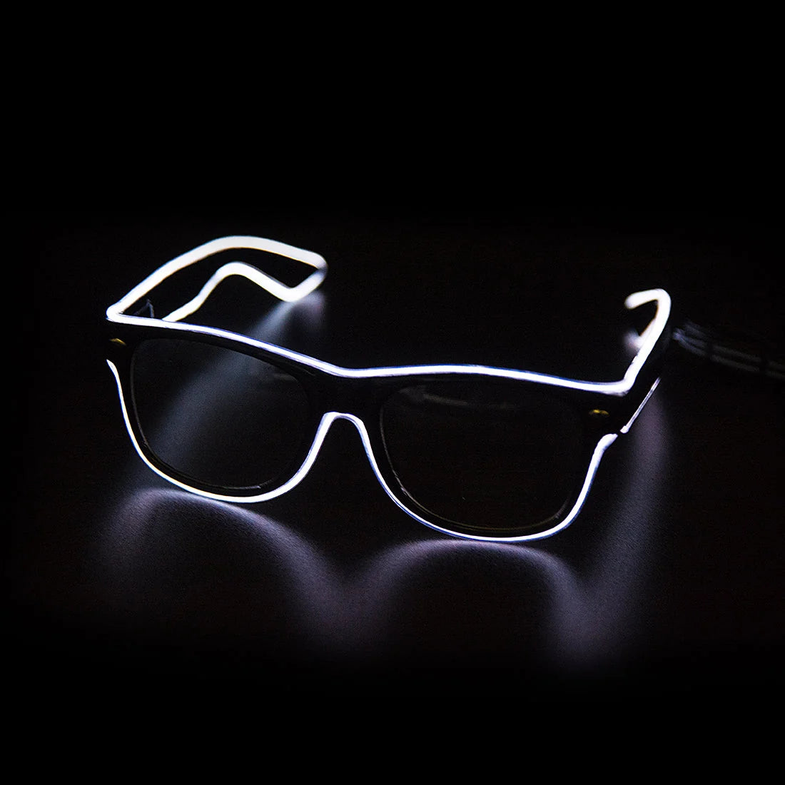 Neon Glasses Rechargeable LED USB Charging Three Modes