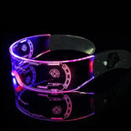 Neon Glasses Rechargeable LED USB Charging Three Modes