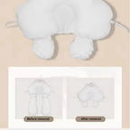 Newborn Cradle Pillow Ergonomic Head Support Breathable Cotton
