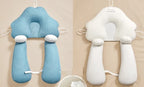 Newborn Cradle Pillow Ergonomic Head Support Breathable Cotton