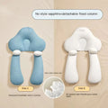 Newborn Cradle Pillow Ergonomic Head Support Breathable Cotton