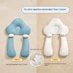 Newborn Cradle Pillow Ergonomic Head Support Breathable Cotton