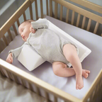 Newborn Pillow Adjustable Anti-Roll Memory Foam & Washable Cover