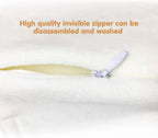 Newborn Side Sleeper Wedge Adjustable Dual Cushion Breathable Velvet Cover