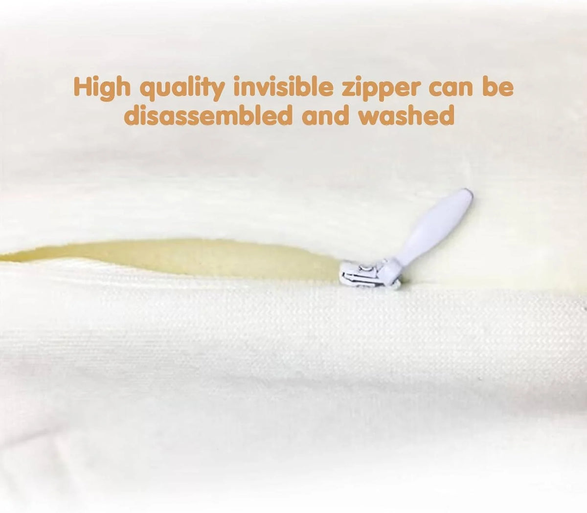 Newborn Side Sleeper Wedge Adjustable Dual Cushion Breathable Velvet Cover