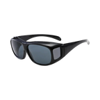 Night Driving Glasses Polarized Anti-Glare Fit-Over Frame Yellow Tint