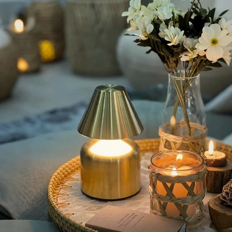 Night Lamp Cordless Dimmable Warm White Rechargeable