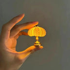 Night Lamp Sea Urchin Shell Soft Warm Glow