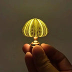 Night Lamp Sea Urchin Shell Soft Warm Glow