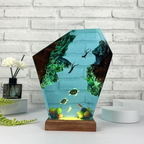Night Light 3D Ocean Resin USB Plug-In Dimmable