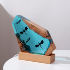 Night Light 3D Ocean Resin USB Plug-In Dimmable