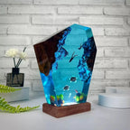 Night Light 3D Ocean Resin USB Plug-In Dimmable