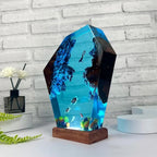 Night Light 3D Ocean Resin USB Plug-In Dimmable