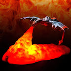 Night Light 3D Printed Flickering Flame USB Rechargeable