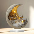 Night Light Acrylic Crescent Moon Scene