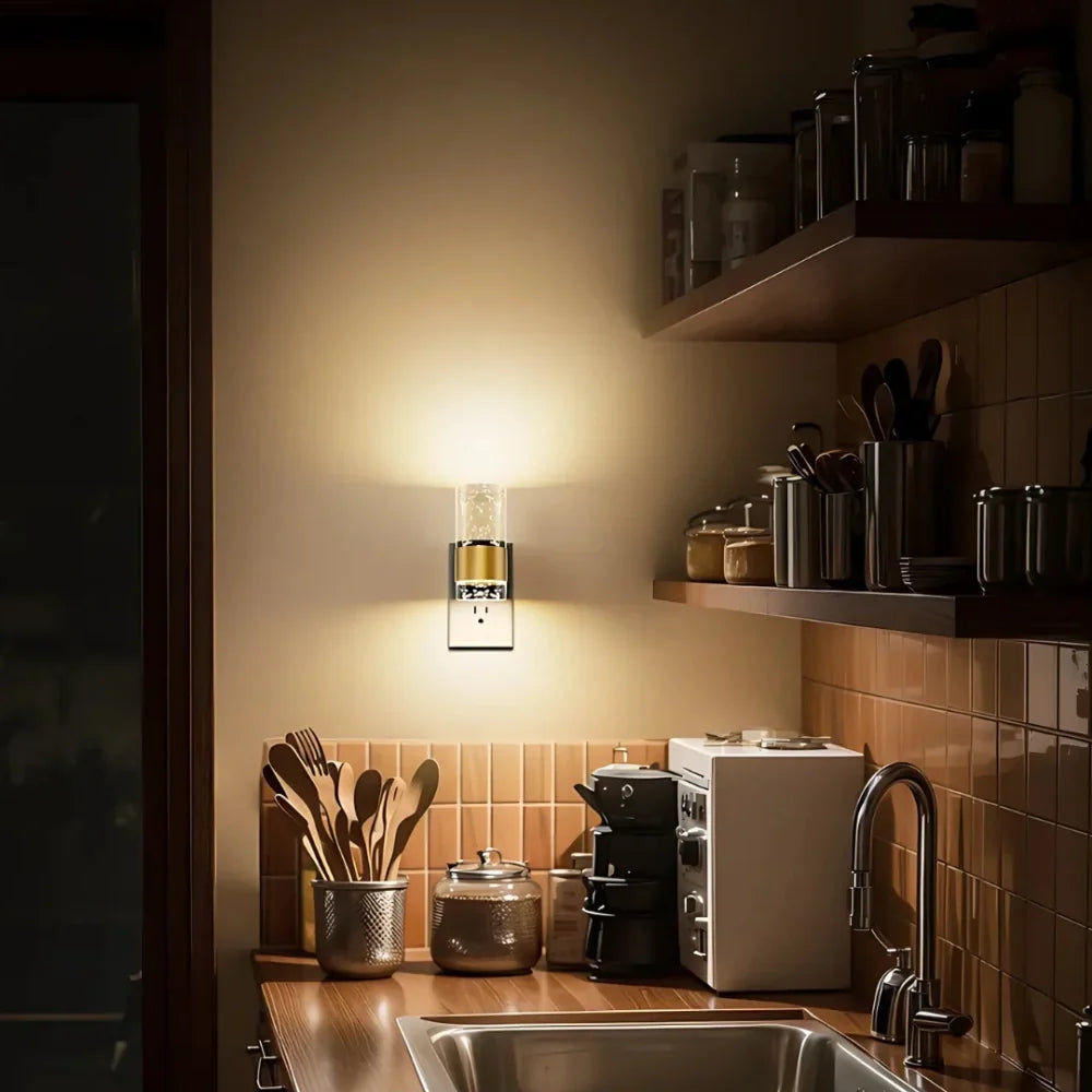 Night Light Automatic Sensor & Dimmable Warm Glow