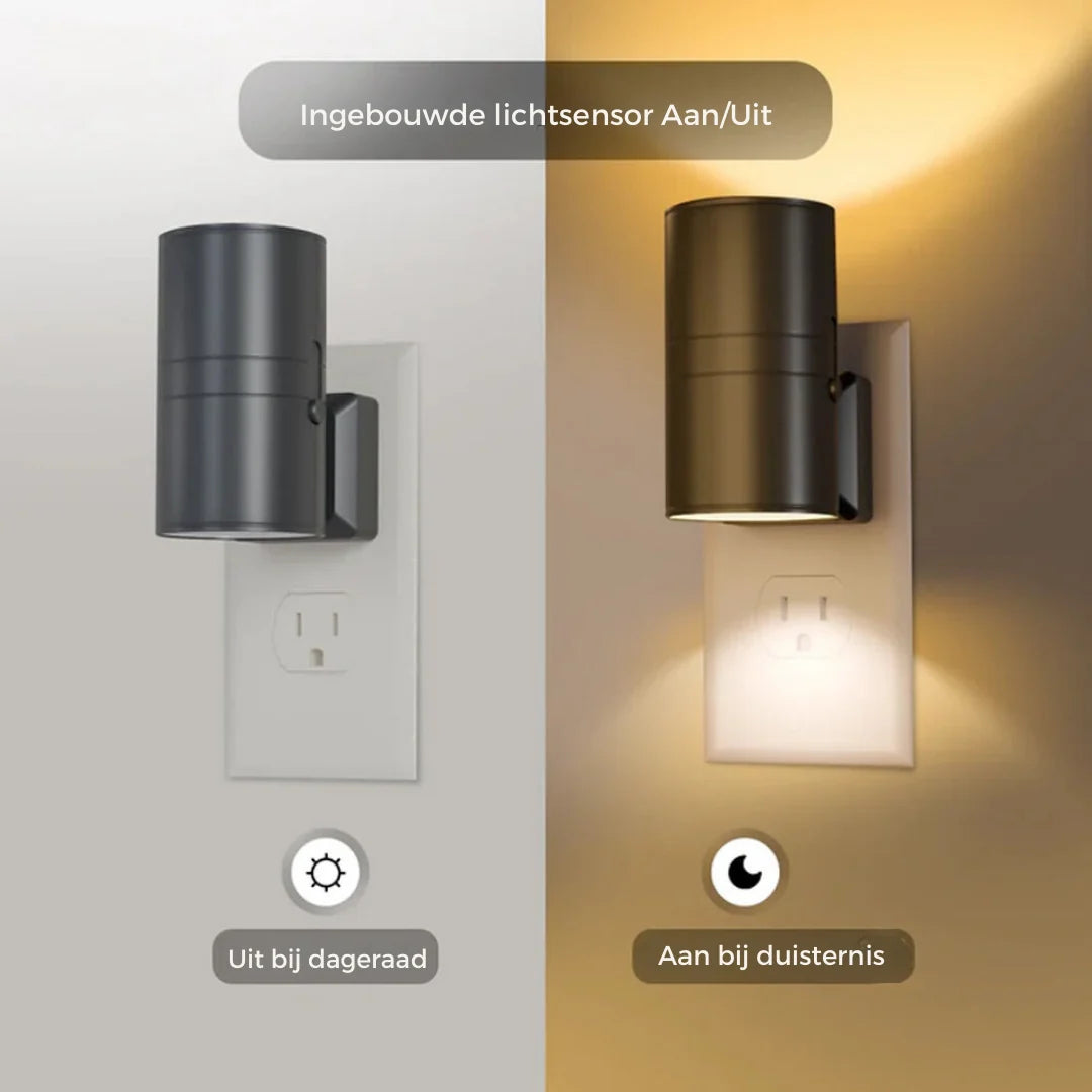 Night Light Dusk-to-Dawn Sensor Plug-In Energy-Efficient