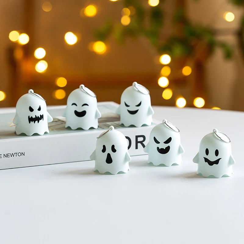 Night Light Ghost Design Dimmable LED Integrated Hanger