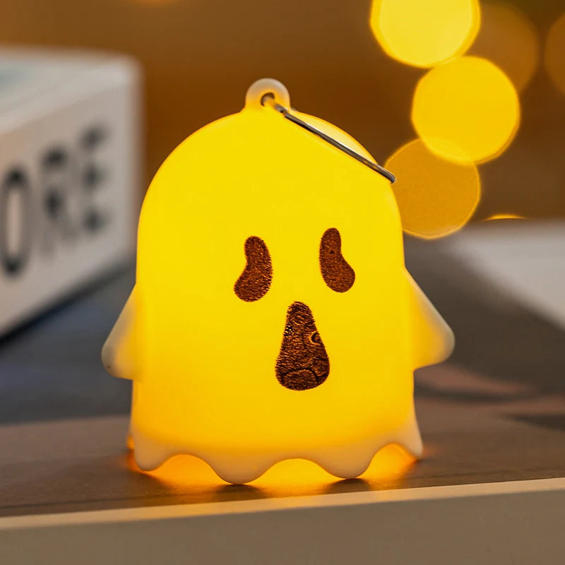 Night Light Ghost Design Dimmable LED Integrated Hanger