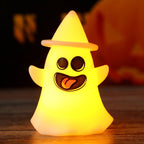 Night Light Ghost Hat Design Warm White & Child-Safe