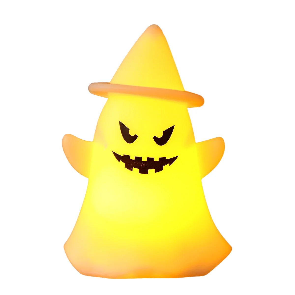 Night Light Ghost Hat Design Warm White LED