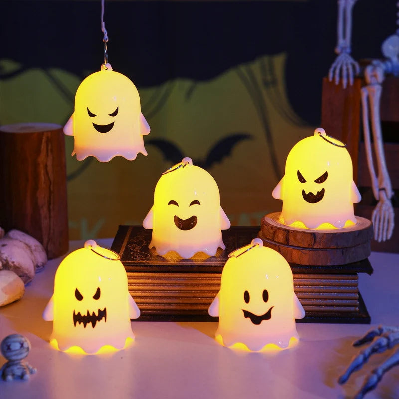 Night Light Ghost Shape LED Portable Keyring