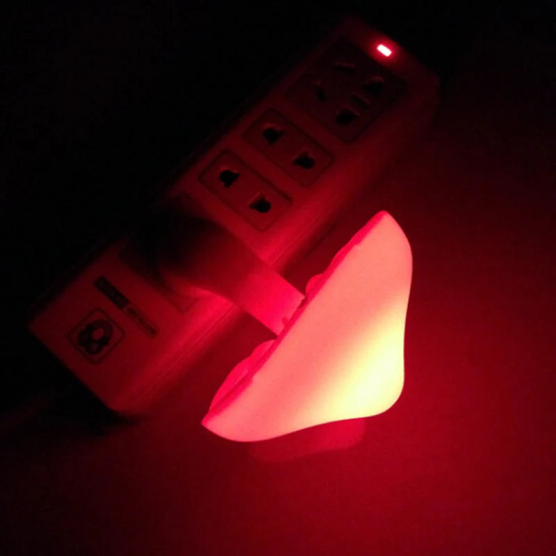 Night Light Mushroom LED Auto Sensor Warm Glow