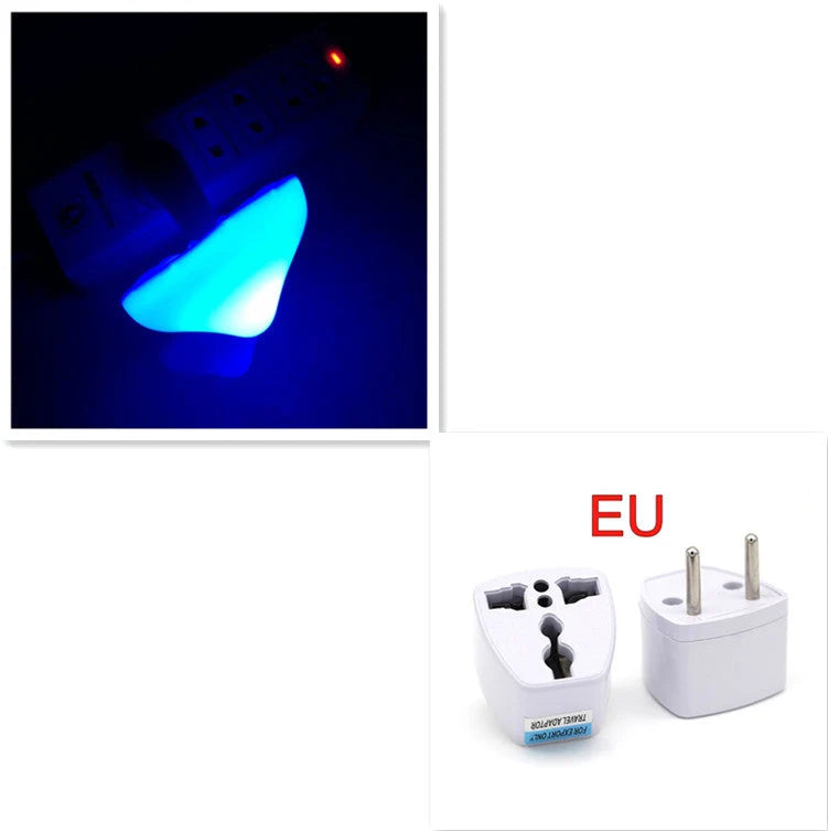 Night Light Mushroom LED Auto Sensor Warm Glow