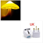 Night Light Mushroom LED Auto Sensor Warm Glow