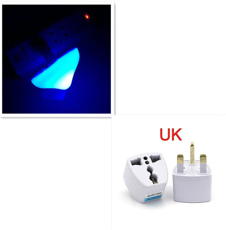 Night Light Mushroom LED Auto Sensor Warm Glow