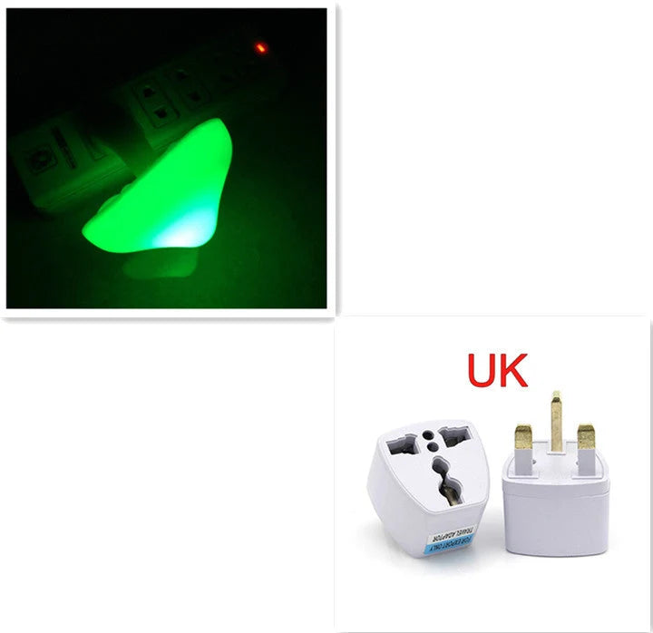Night Light Mushroom LED Auto Sensor Warm Glow