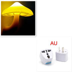 Night Light Mushroom LED Auto Sensor Warm Glow