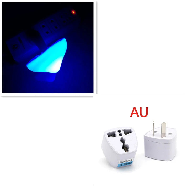 Night Light Mushroom LED Auto Sensor Warm Glow