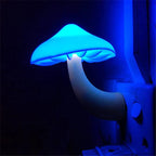 Night Light Mushroom LED Auto Sensor Warm Glow
