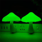 Night Light Mushroom LED Auto Sensor Warm Glow
