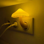 Night Light Mushroom LED Auto Sensor Warm Glow