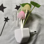 Night Light Mushroom Shape Auto Light Sensor & Energy-Saving