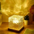 Night Light Ocean Wave Projection Adjustable Color USB-Powered