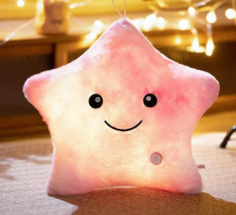 Night Light Pillow Warm LED Removable Light Machine Washable