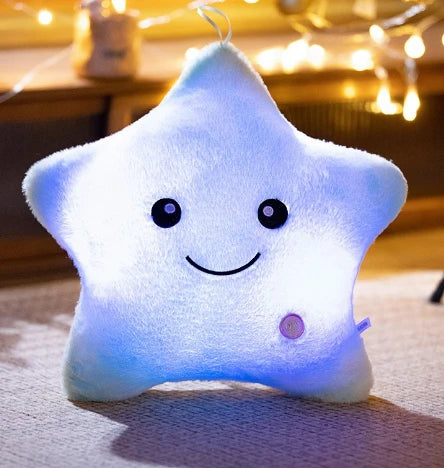 Night Light Pillow Warm LED Removable Light Machine Washable