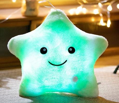 Night Light Pillow Warm LED Removable Light Machine Washable