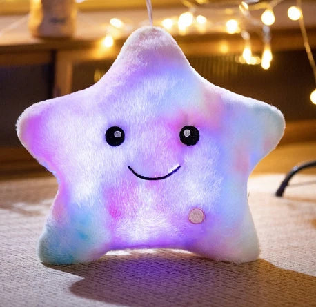 Night Light Pillow Warm LED Removable Light Machine Washable